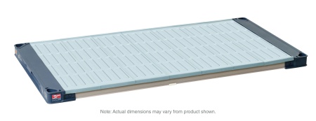 MetroMax 4 Industrial Solid Grid Polymer Shelf 